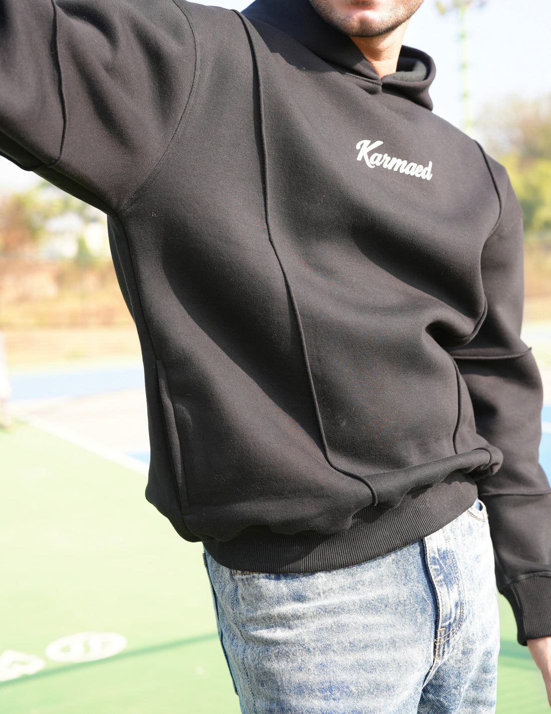 Midnight Oversized Hoodie