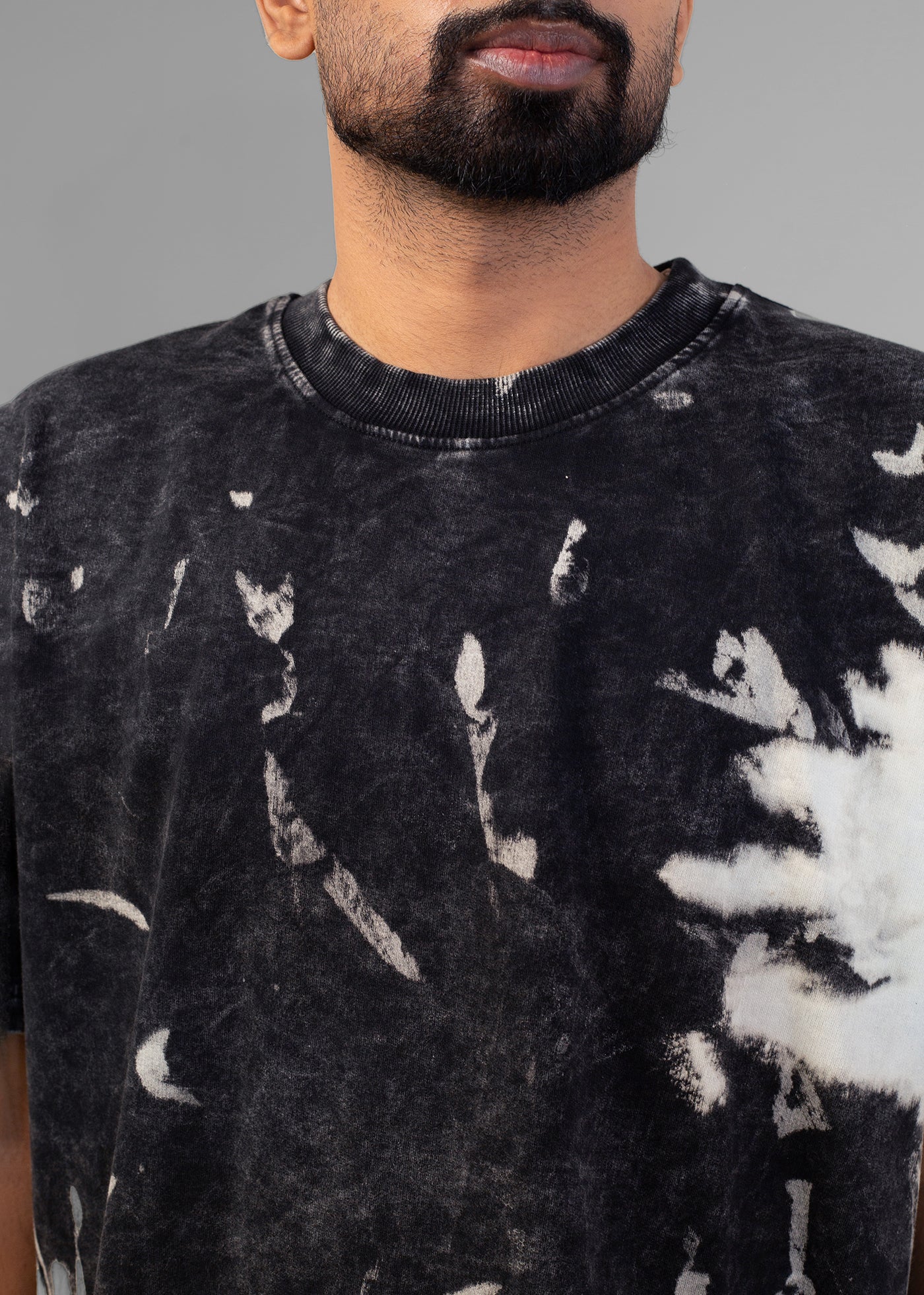 Coal Fade Oversized Tee