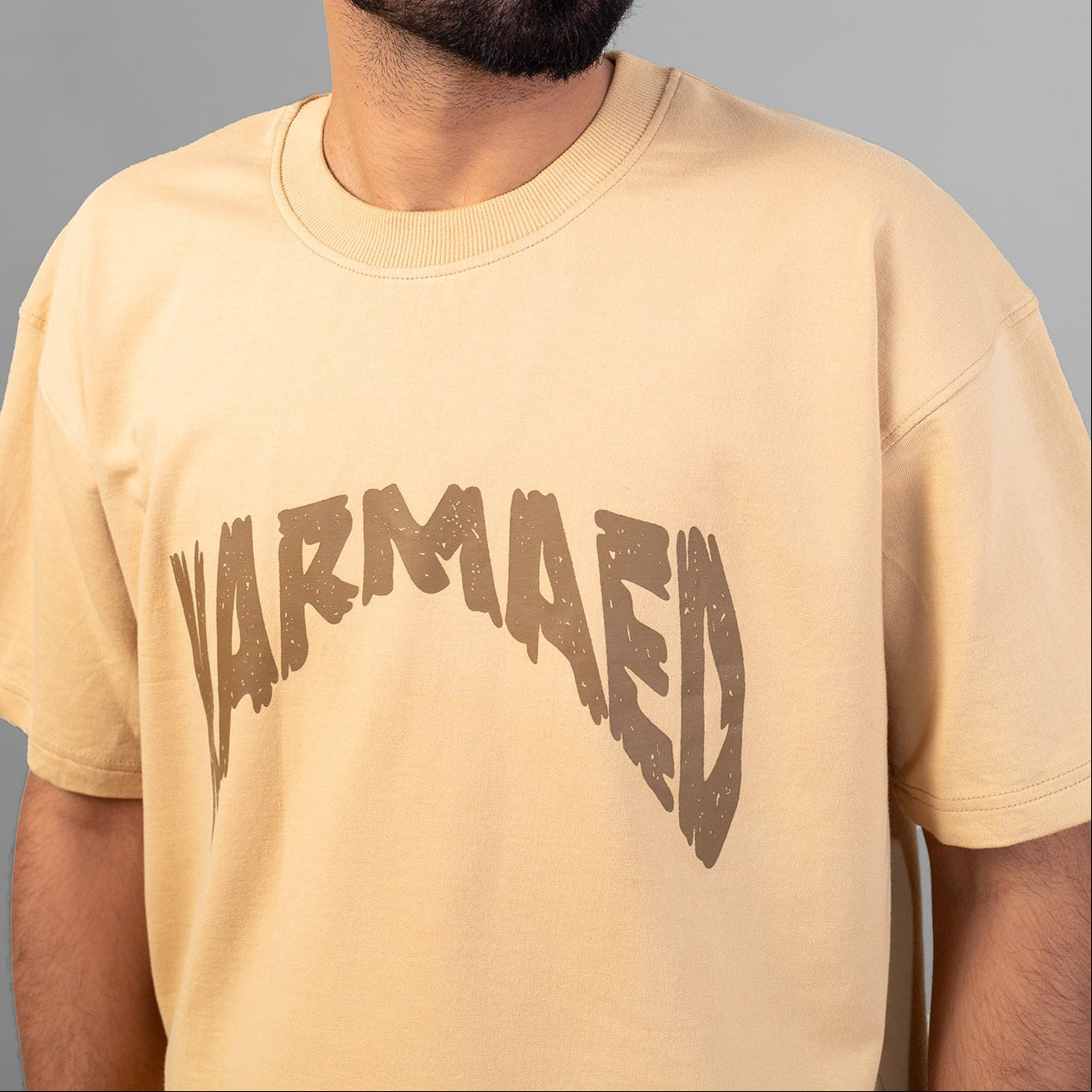 Nomad Beige Oversized Tee