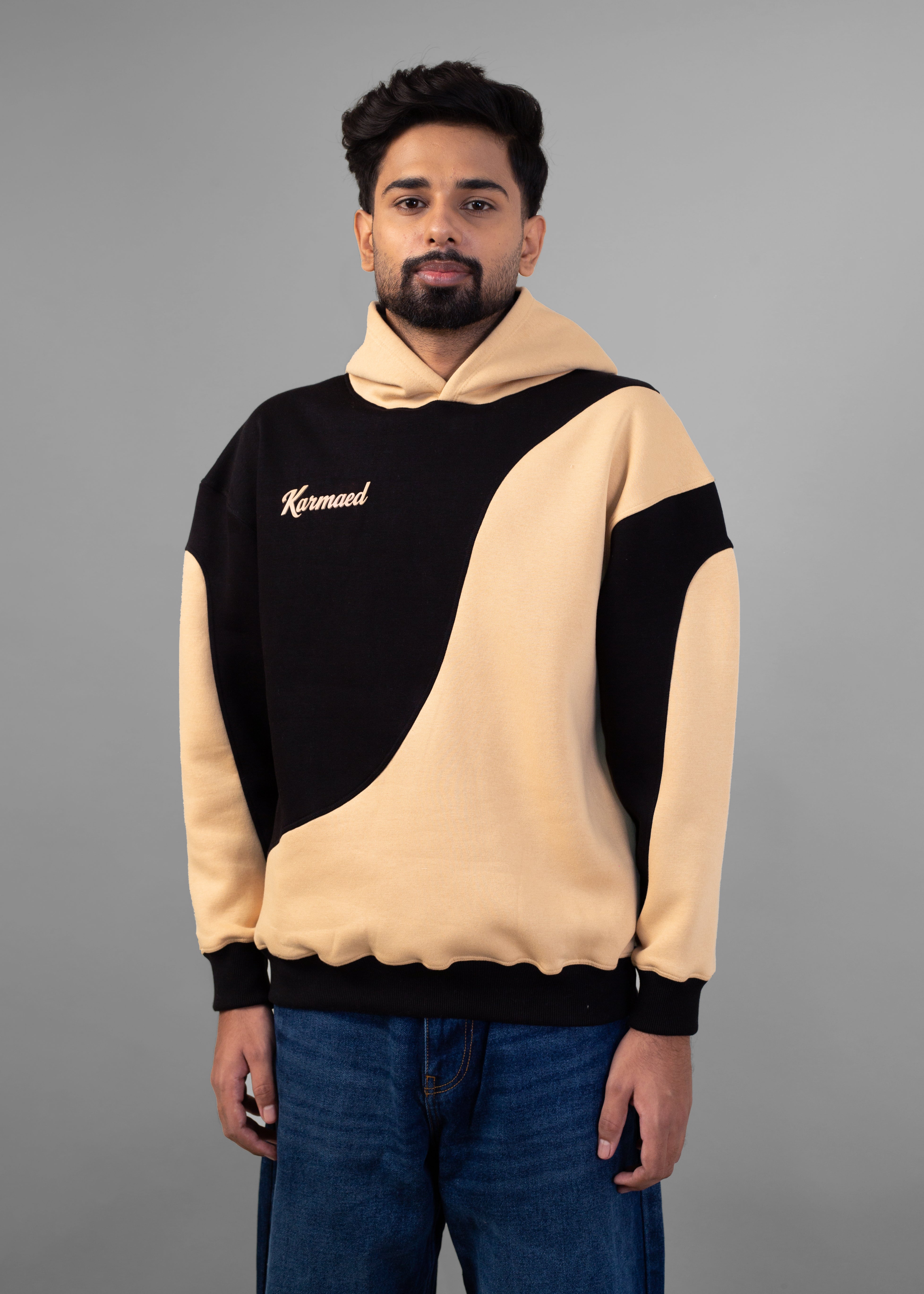 Curve Flow Oversized Hoodie