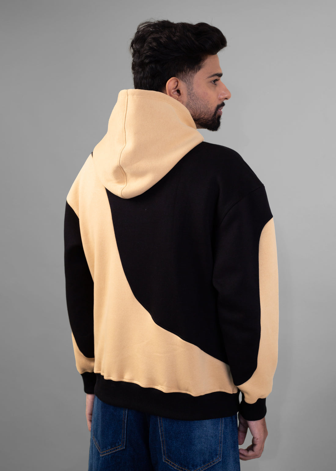 Curve Flow Oversized Hoodie
